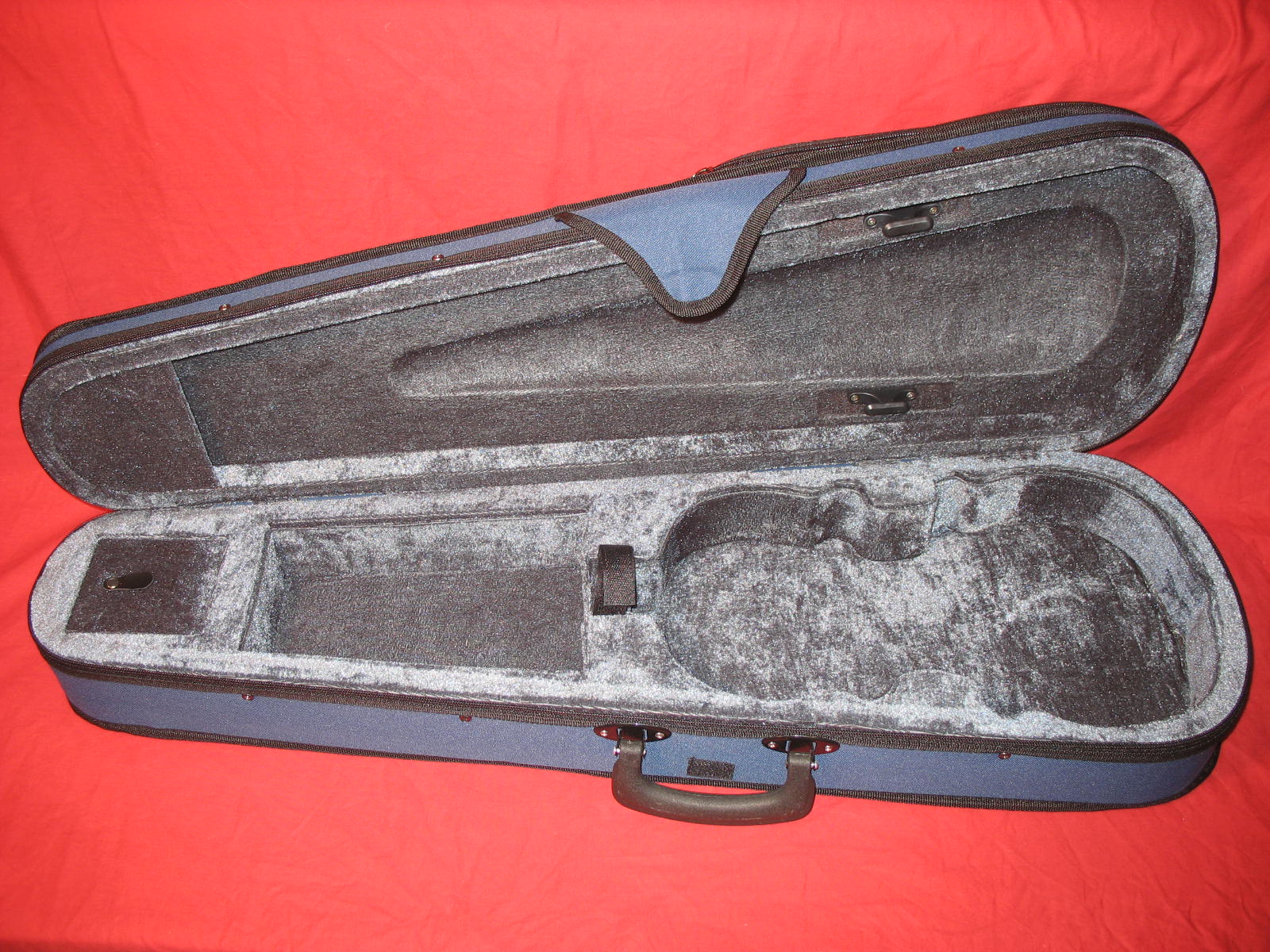 ETUI HOUSSE VIOLON FORME LEGER 4/4 BLEU (302424)